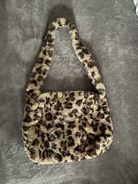сумка с леопардовым принтом