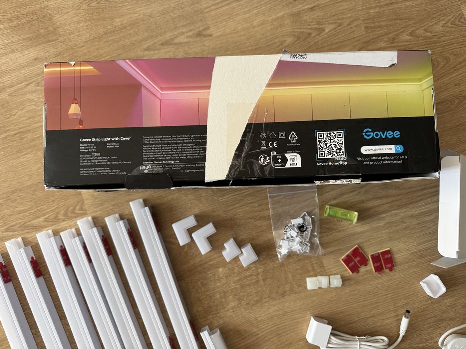 Govee RGBIC H61B3 Led pasek Led 3m z profilem