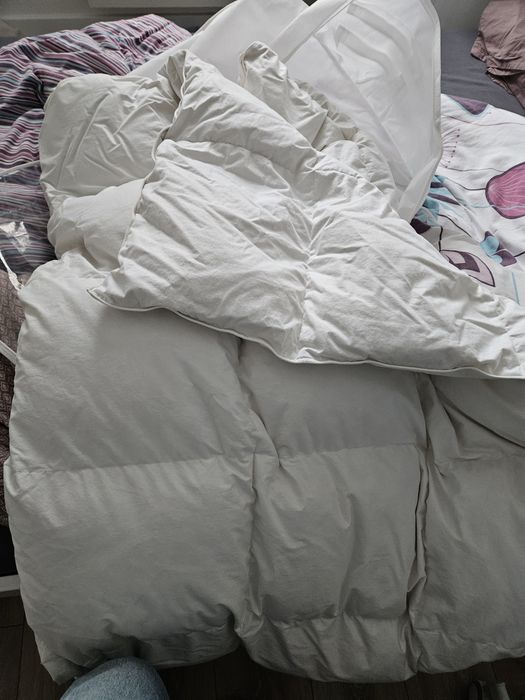 Amz basic kołdra puchowa całoroczna puch 70% 135x200