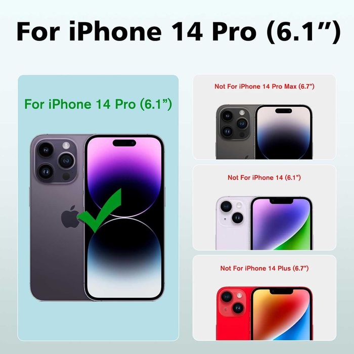 BOANV etui z baterią do iPhone 14 Pro powerbank 6800mAh powercase