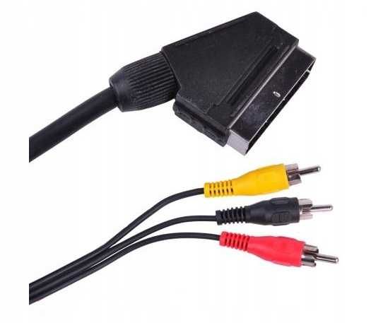 Kabel Adapter SCART-CINCH (RCA) 1,2m