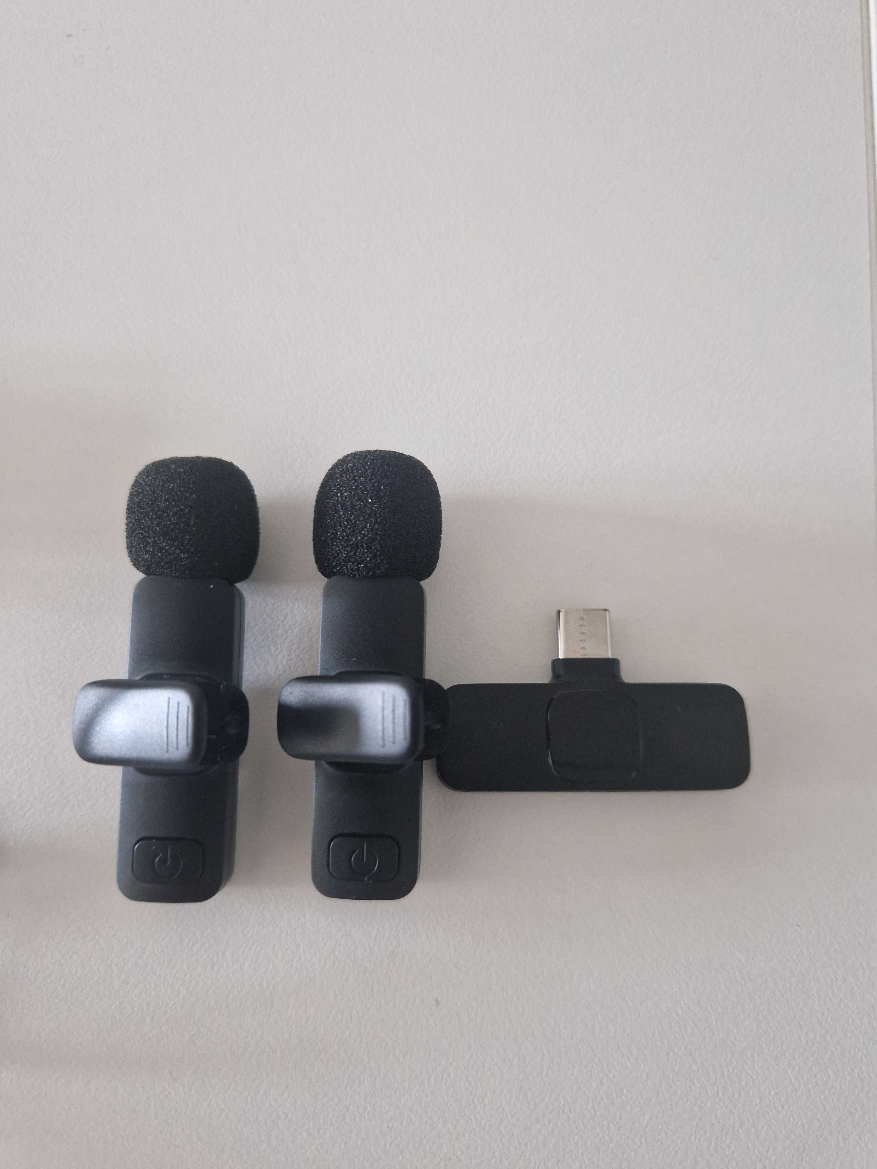2x mikrofon bezprzewodowy krawatowy do androida