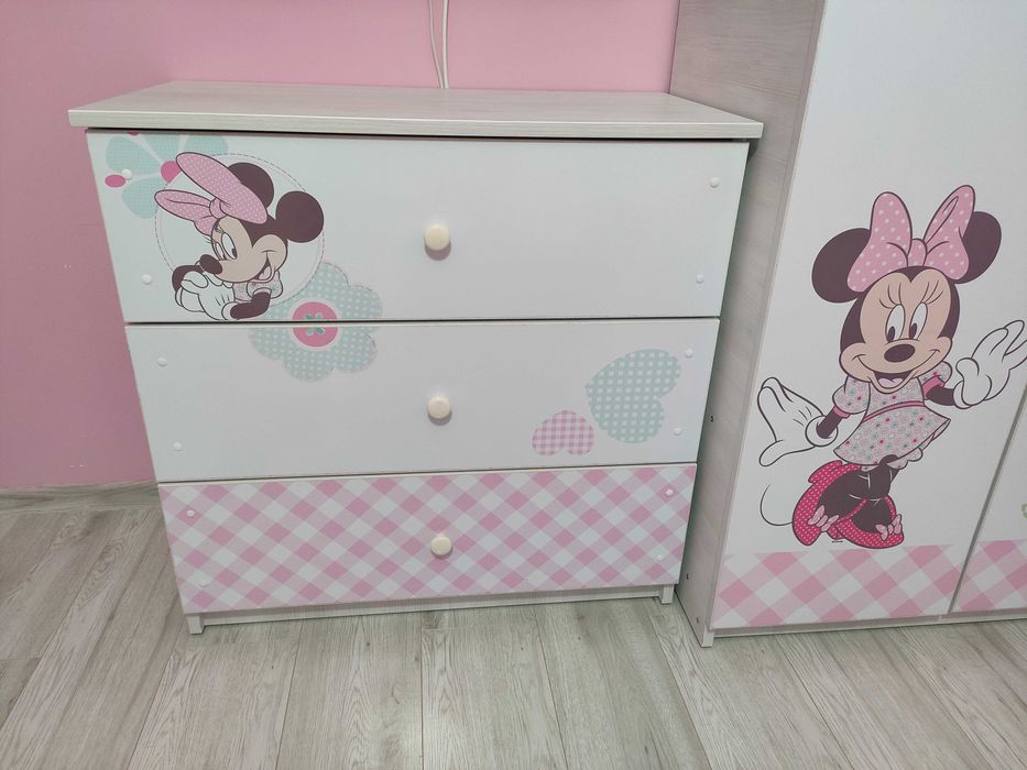 Komplet mebli dla dzieci Disney Myszka Minnie