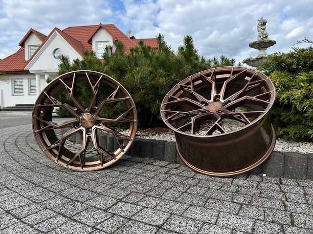 Nowe FELGI Forzza Titan Bronze do Audi A4 A6 C7 C8 A7 S7 A8 Q5 Q7 20