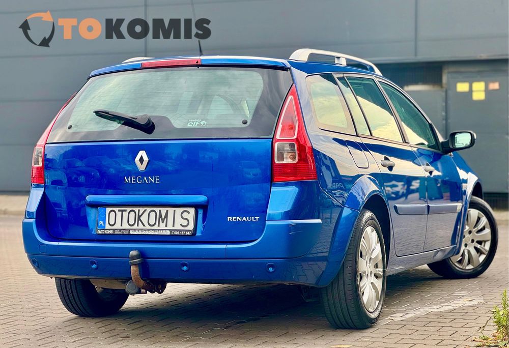 Renault Megane, 2006 rok automat 2.0 LPG – Otokomis! Gwarancji!