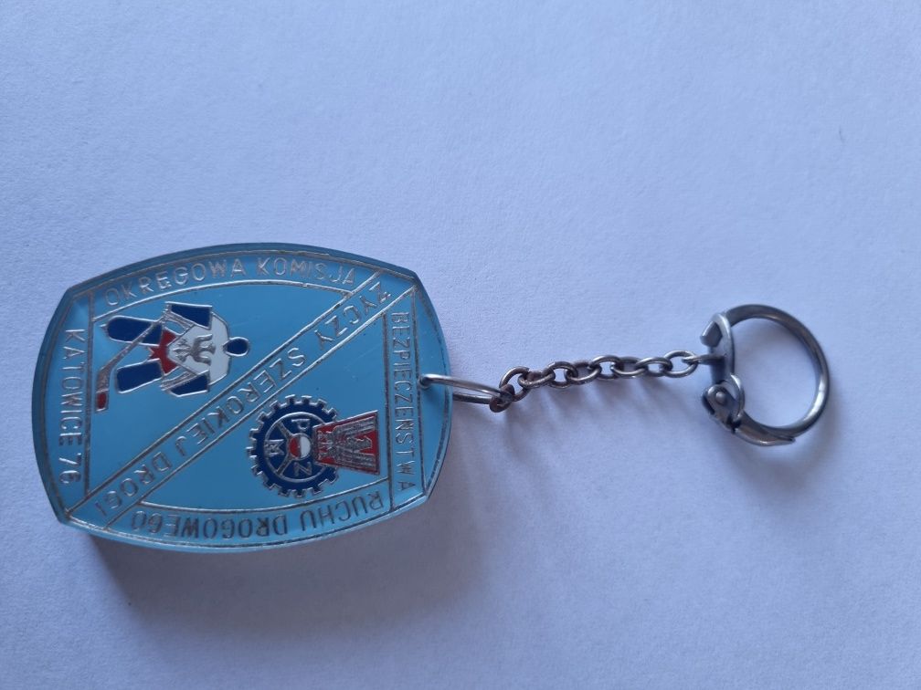 Brelok PZM prl bezpiecznej drogi