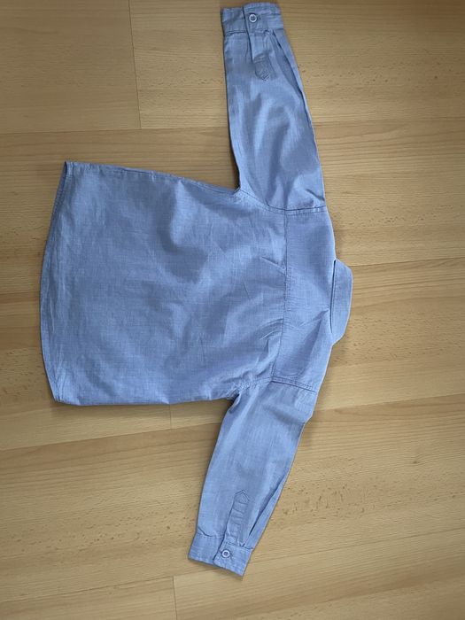 Koszula chłopięca niebieska 86