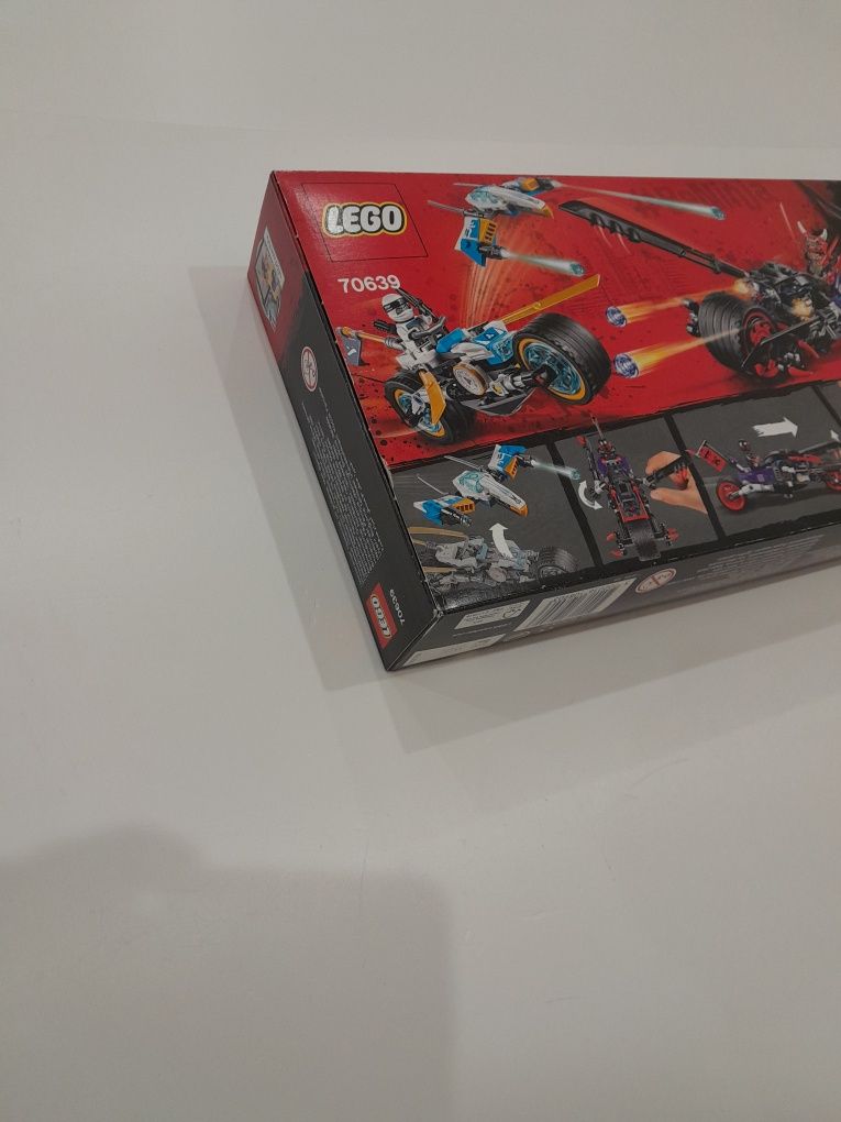 Nieotwarte Lego Ninjago 70639 Wyścig uliczny Wężowego Jaguara