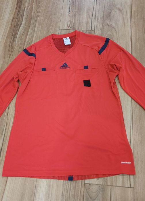 Koszulka sędziowska Adidas rozmiar L czerwona