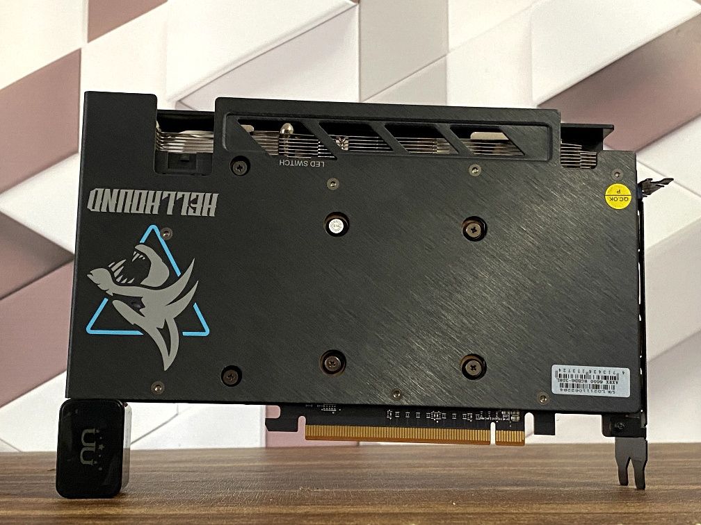 Видеокарта AMD PowerColor Hellhound RX 6600 8Gb Гарантия! Обмен!