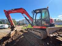 Kubota KX 080-4 , Gąsienica, hydrauliczna , mocna , oryginał
