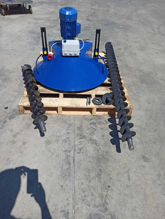 Мобильный ворошитель зерна с килем и реверсом