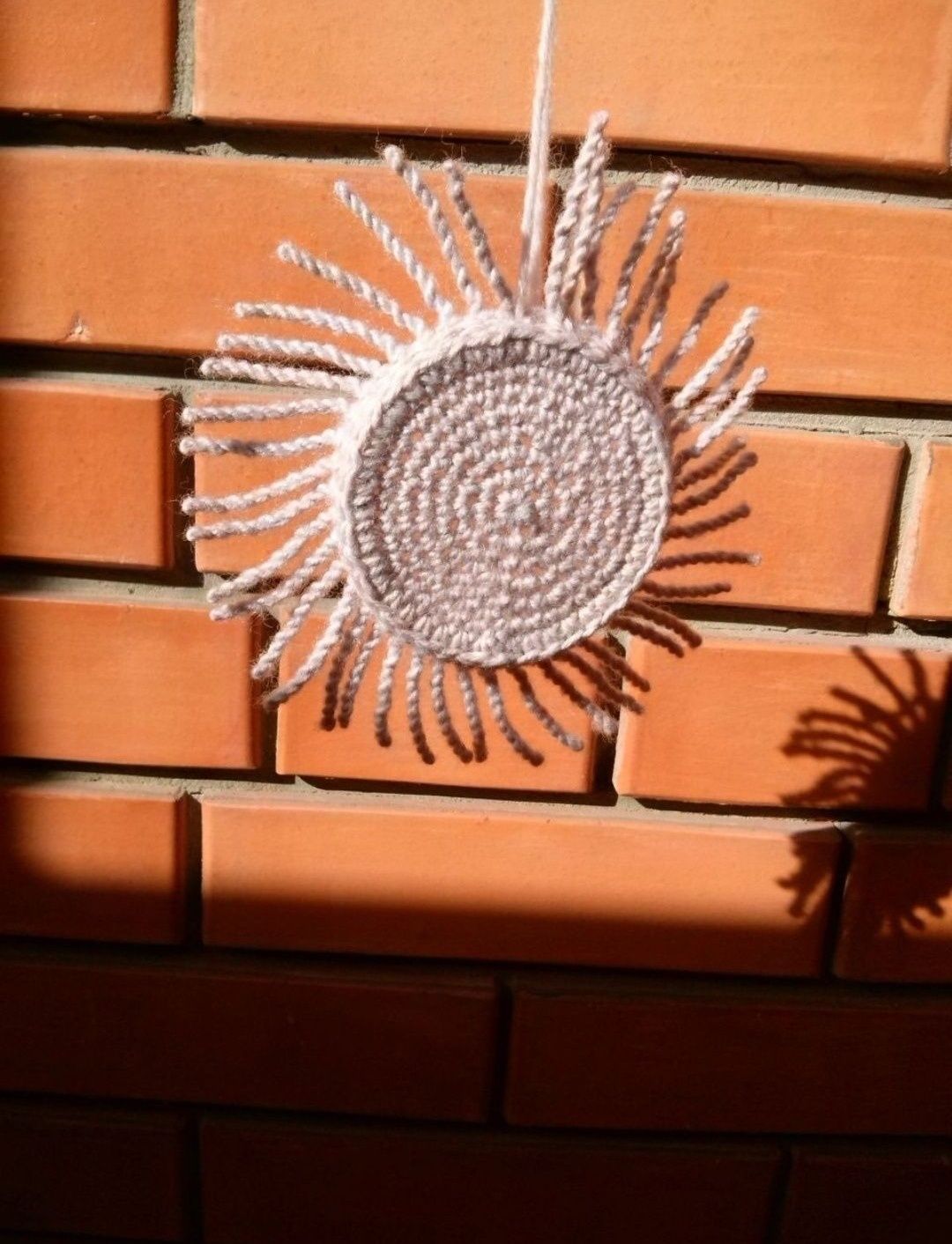 Сонечко Солнышко солнце скандинавский бохо декор аниме ручная работа