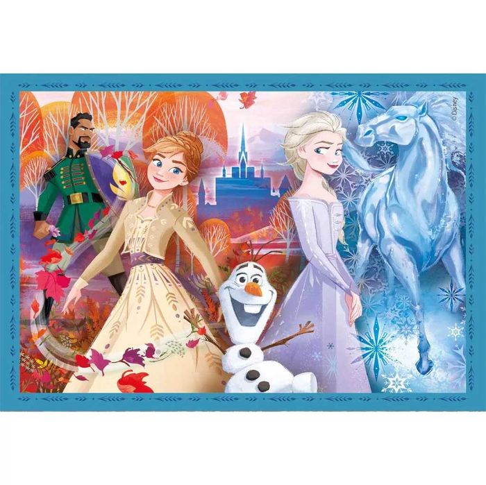 Puzzle Clementoni Disney Frozen SuperColor 4in1 4 puzzles 12+16+20+24
