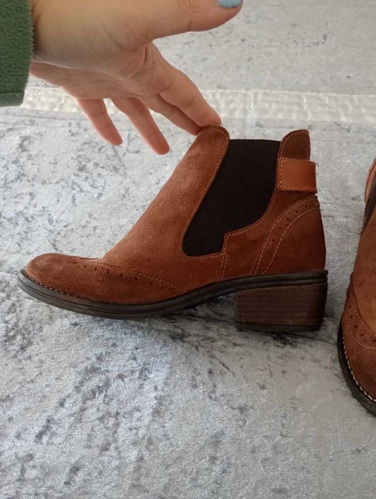 Botas de pele Seaside
