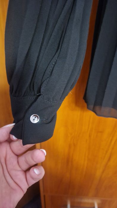 Czarna elegancka koszula