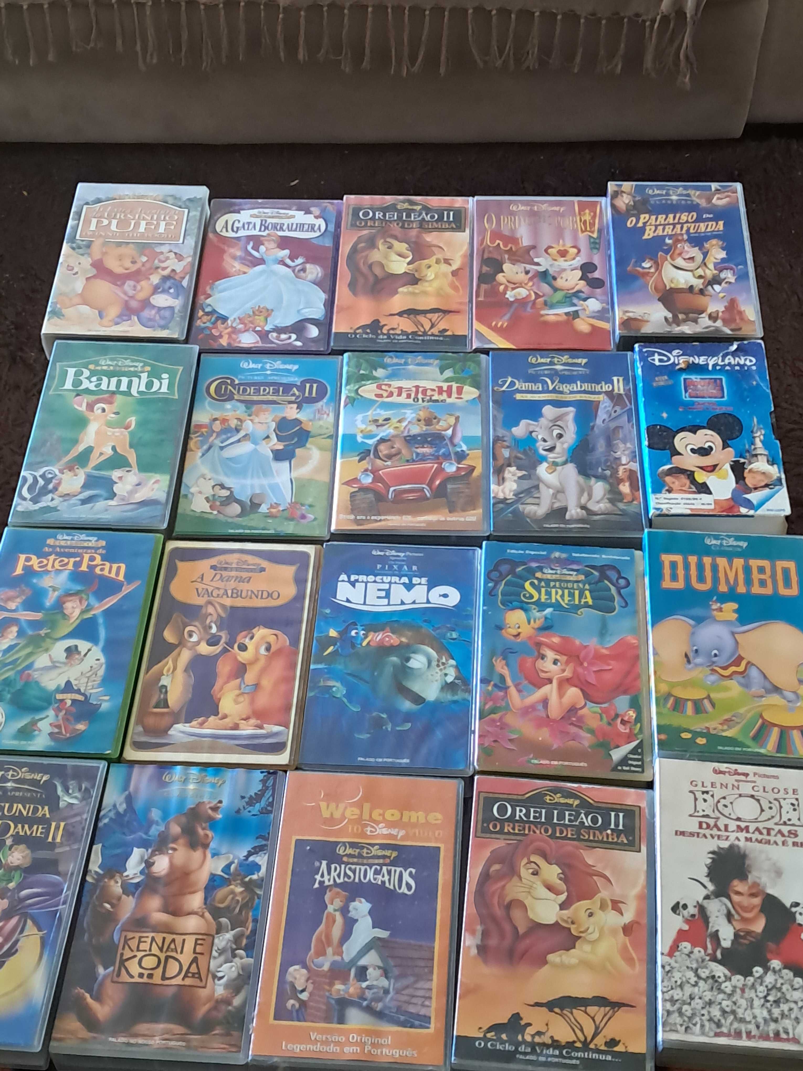 Cassetes em VHS - Variados