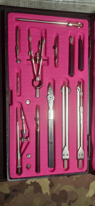 Готовальня НЧК-1-02 СССР ГОСТ. НОВАЯ