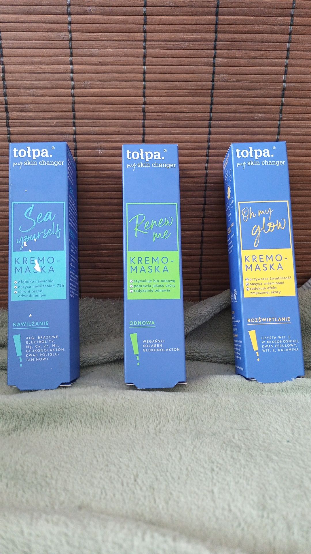 Nowe krem maska TOŁPA polski produkt , sztuka
