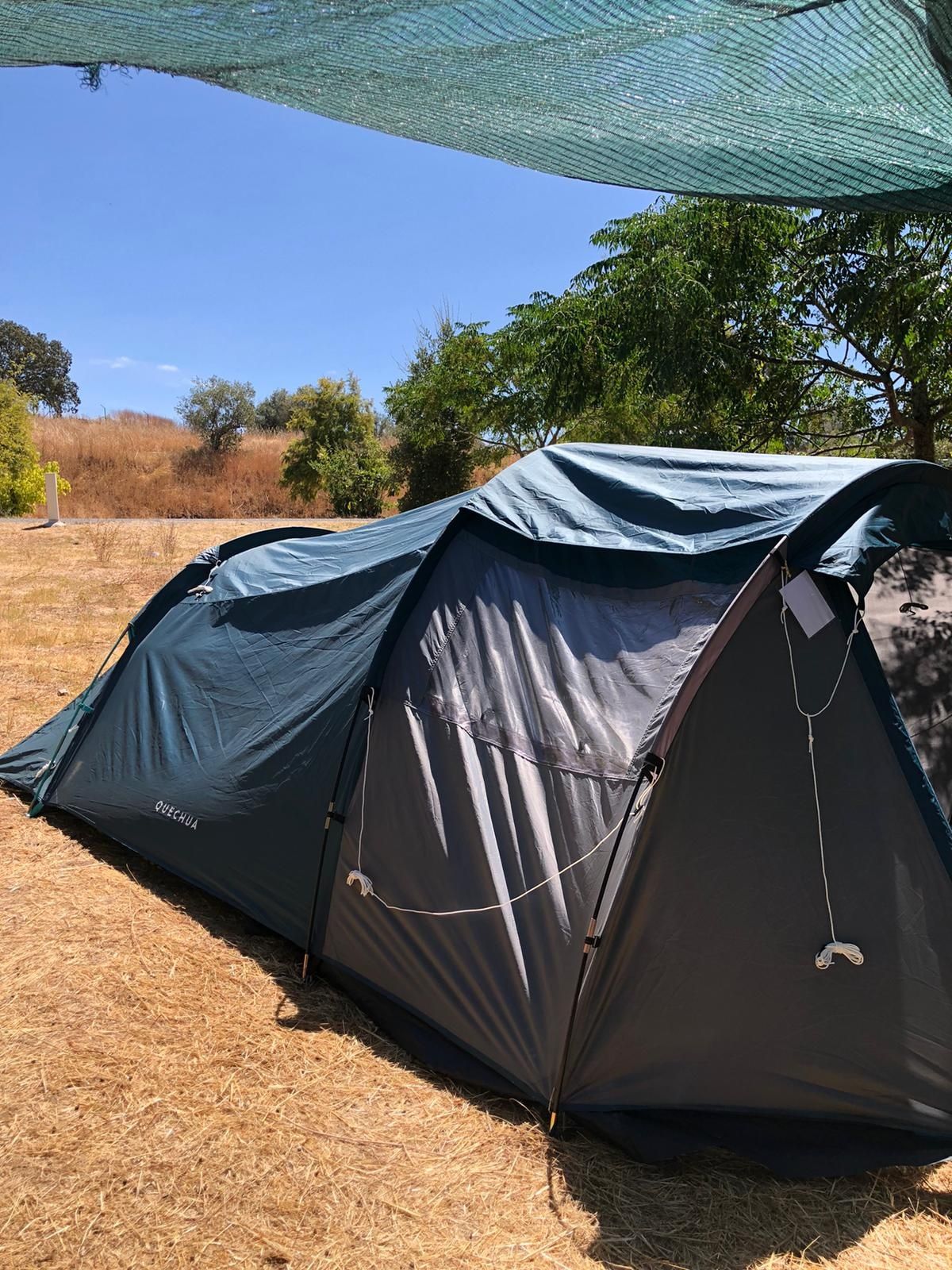 Tenda de campismo 12m'2 + 2 cadeiras