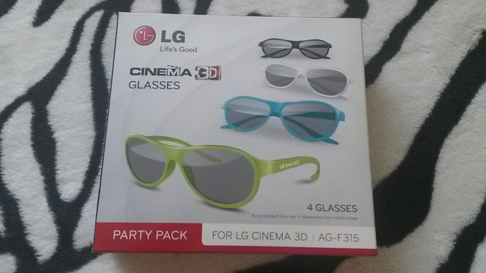 Pasywne okulary 3D LG