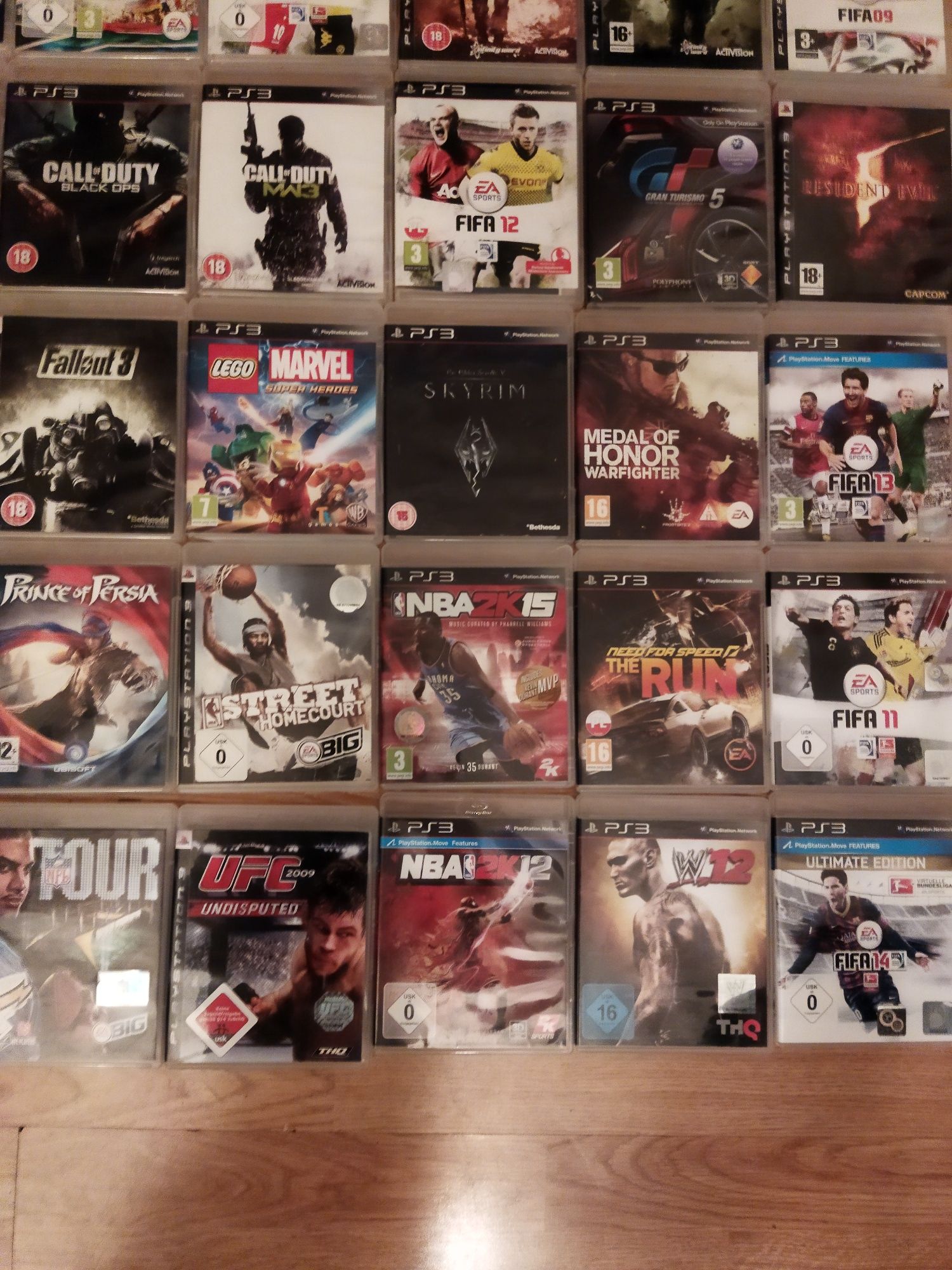 Sprzedam gry na konsole PlayStation 3 ps3