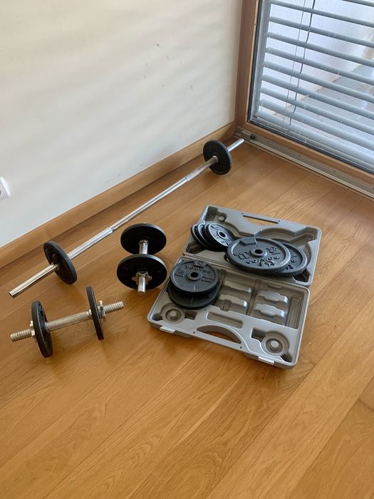 Set de halteres domyos da Decathlon