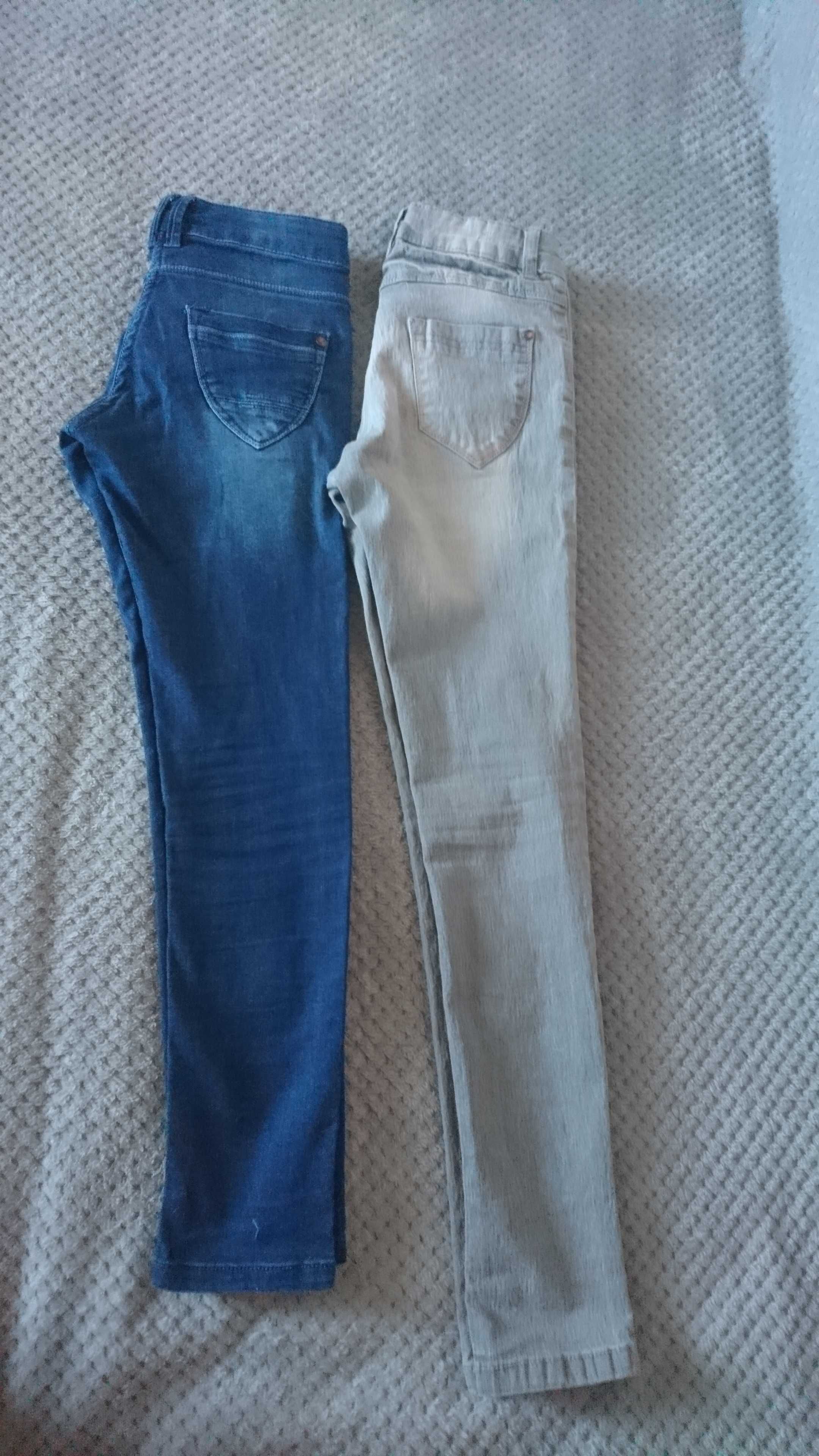 Две пары джинс девочке р.146