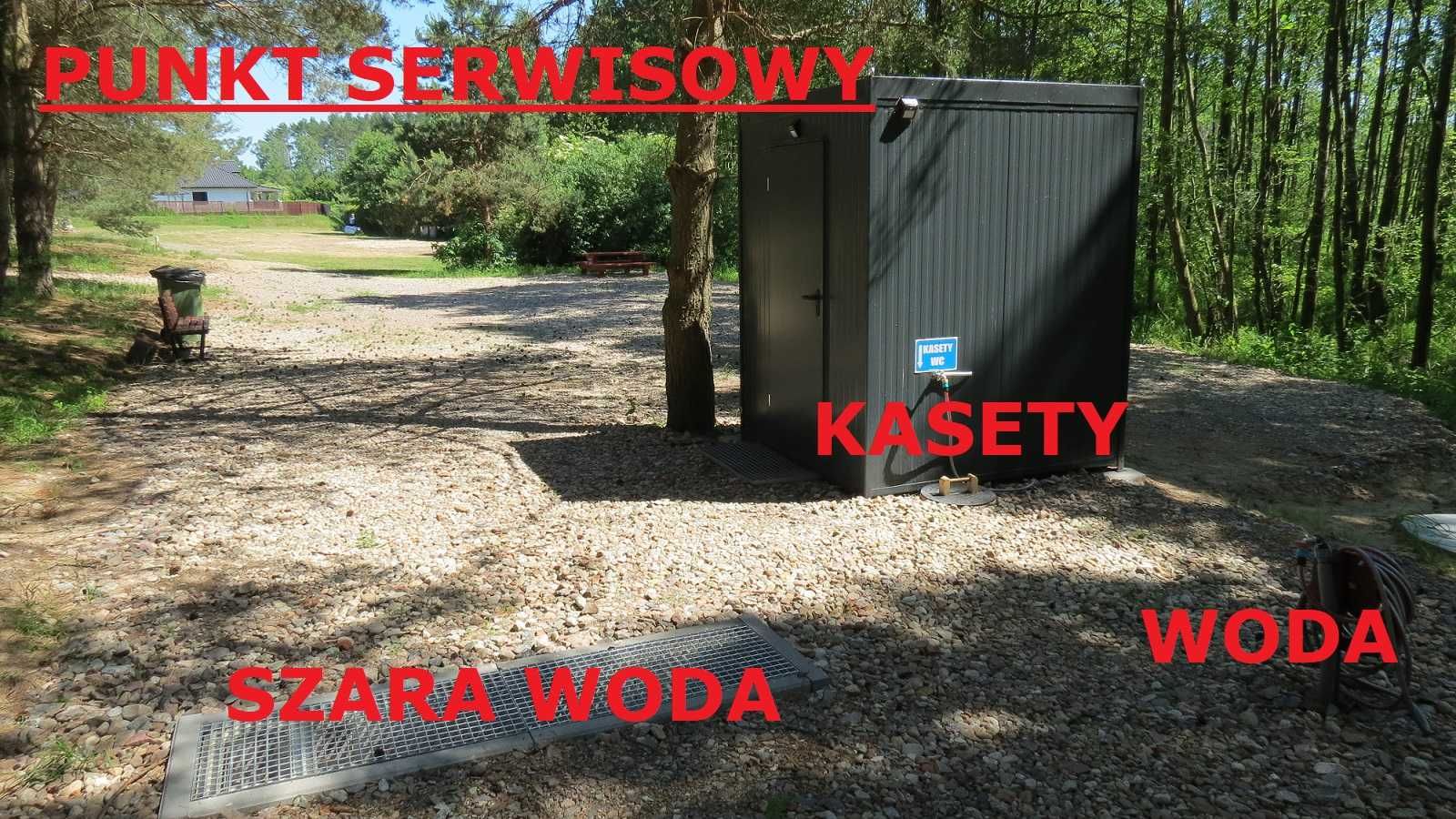 Całoroczny Camper Park CAMPING nad Jeziorem Kemping Kamper Przyczepa