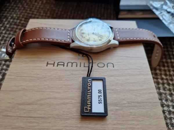 Nowy zegarek Hamilton Khaki Field Automatic Power.