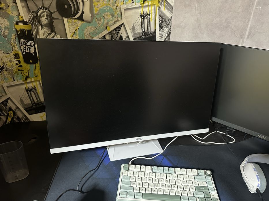 Монитор MSI 27" MAG 274QRFW White / IPS / 180 Гц