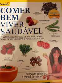 Livro Comer bem, viver saudável