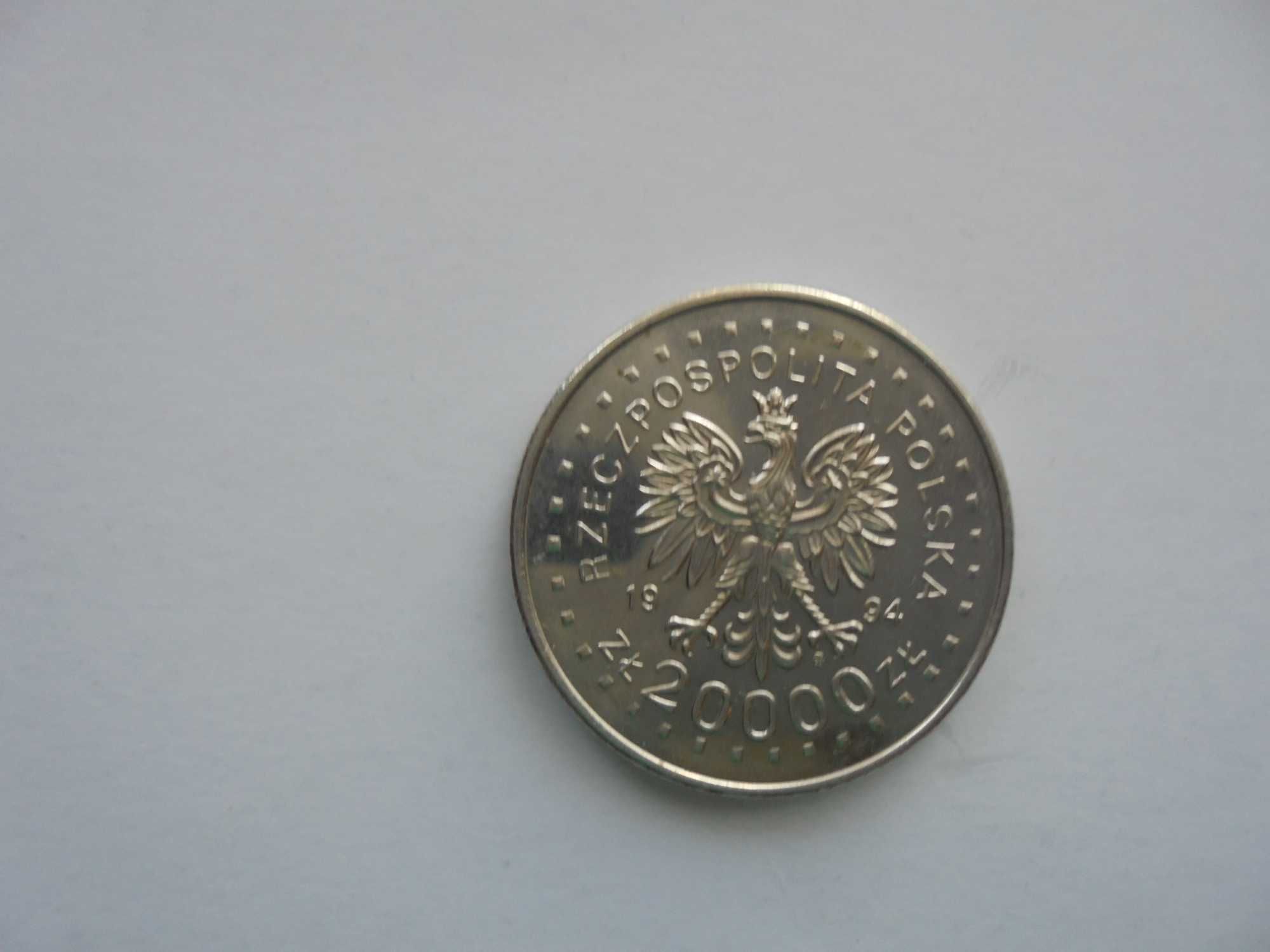 20 000 zł  Powstanie Kościuszkowskie 1994 rzadka