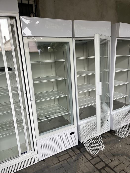 Lodowka chłodziarka słupek oszklony 70 cm na napoje, nabiał, ciasta!