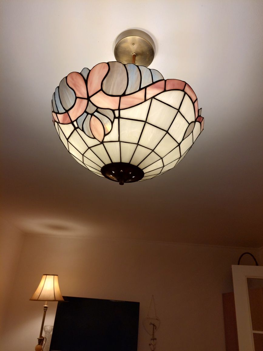 Lampa Witraż Tiffany