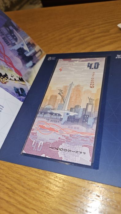 Najnowszy Banknot Testowy Peruri 4.0 dla kolekcjonera - jak PWPW