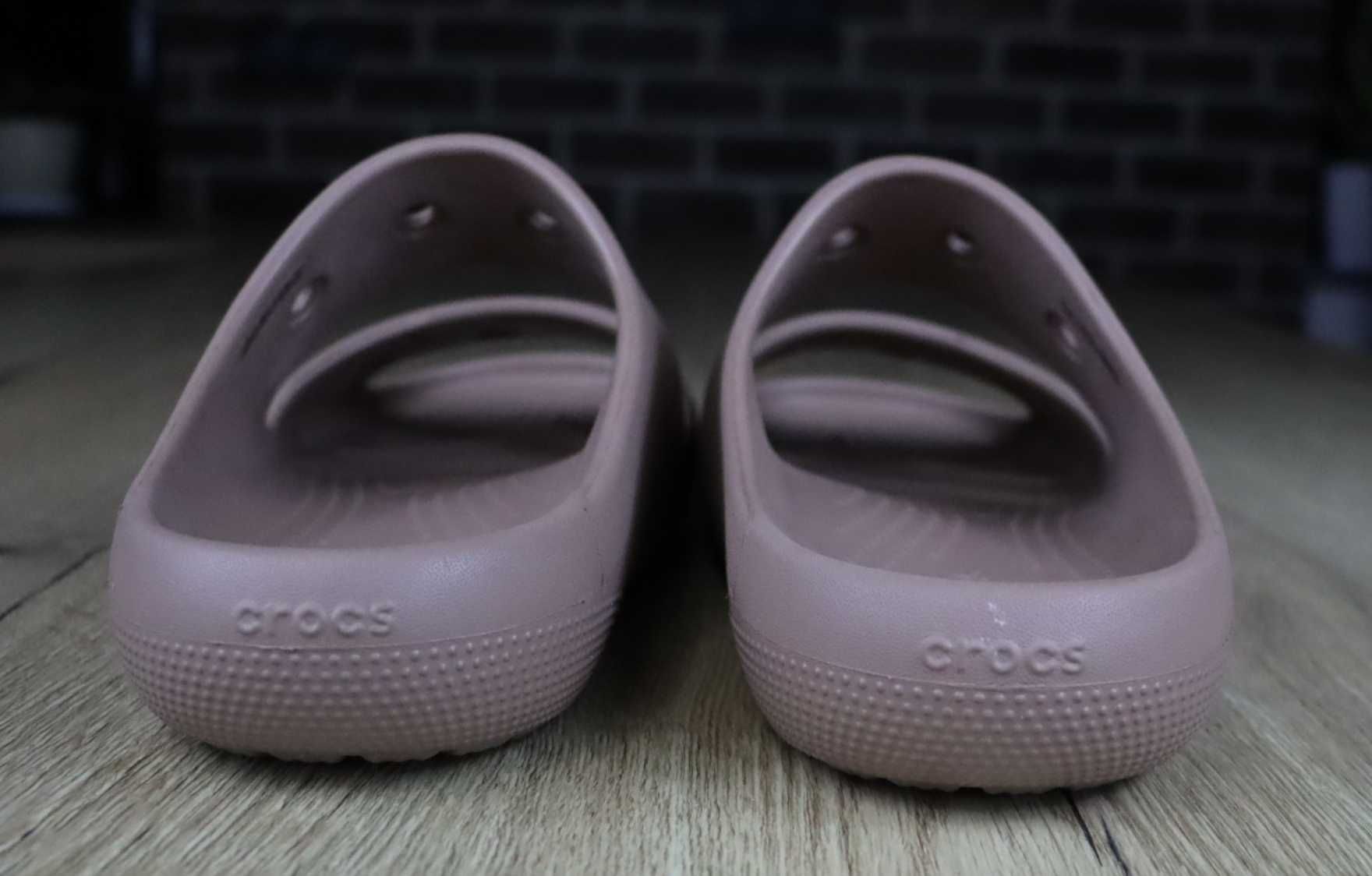 Crocs piankowe klapki M8 W10 41/41 ( 27 cm) nowe