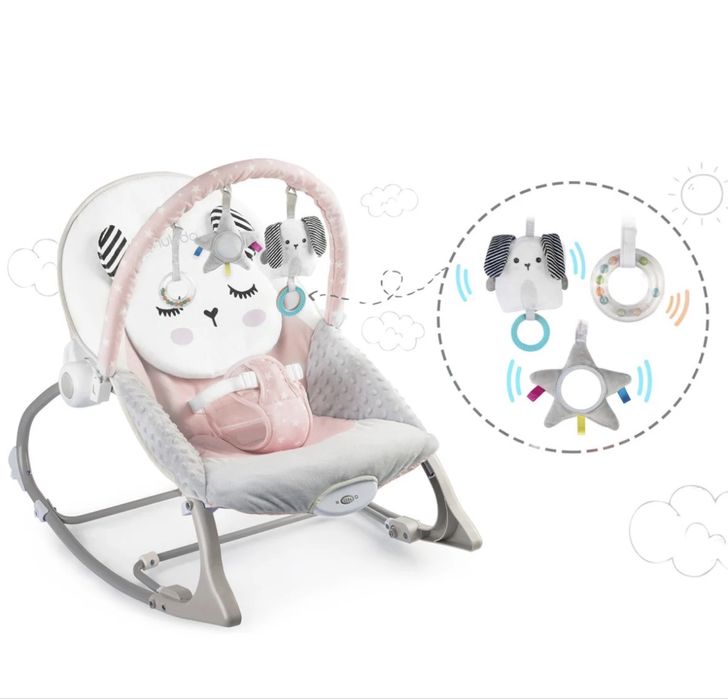 Bujaczek nukido rozowy z wibracjami