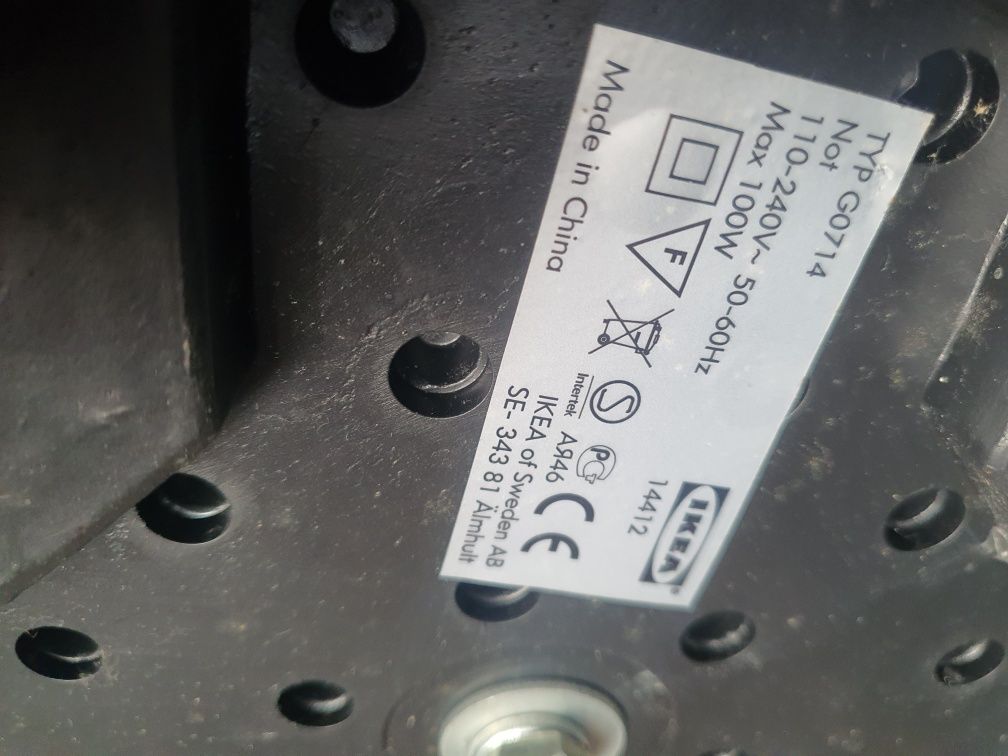 Lampa lampy stojące Ikea