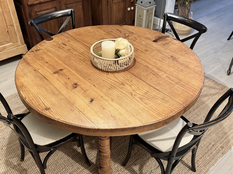 mesa, jantar, refeições, sala, cozinha, madeira, mexicana, rústica