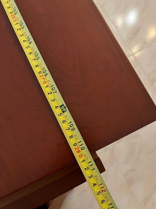 Mesa Sala Jantar Cerejeira Extensível c/ Oferta 6 Cadeiras