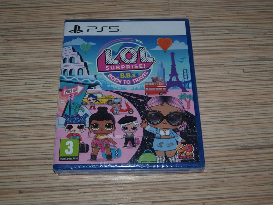 Gra dla dzieci LOL Surprise! B.B.s Born to travel PL ps5 nowa we foli!