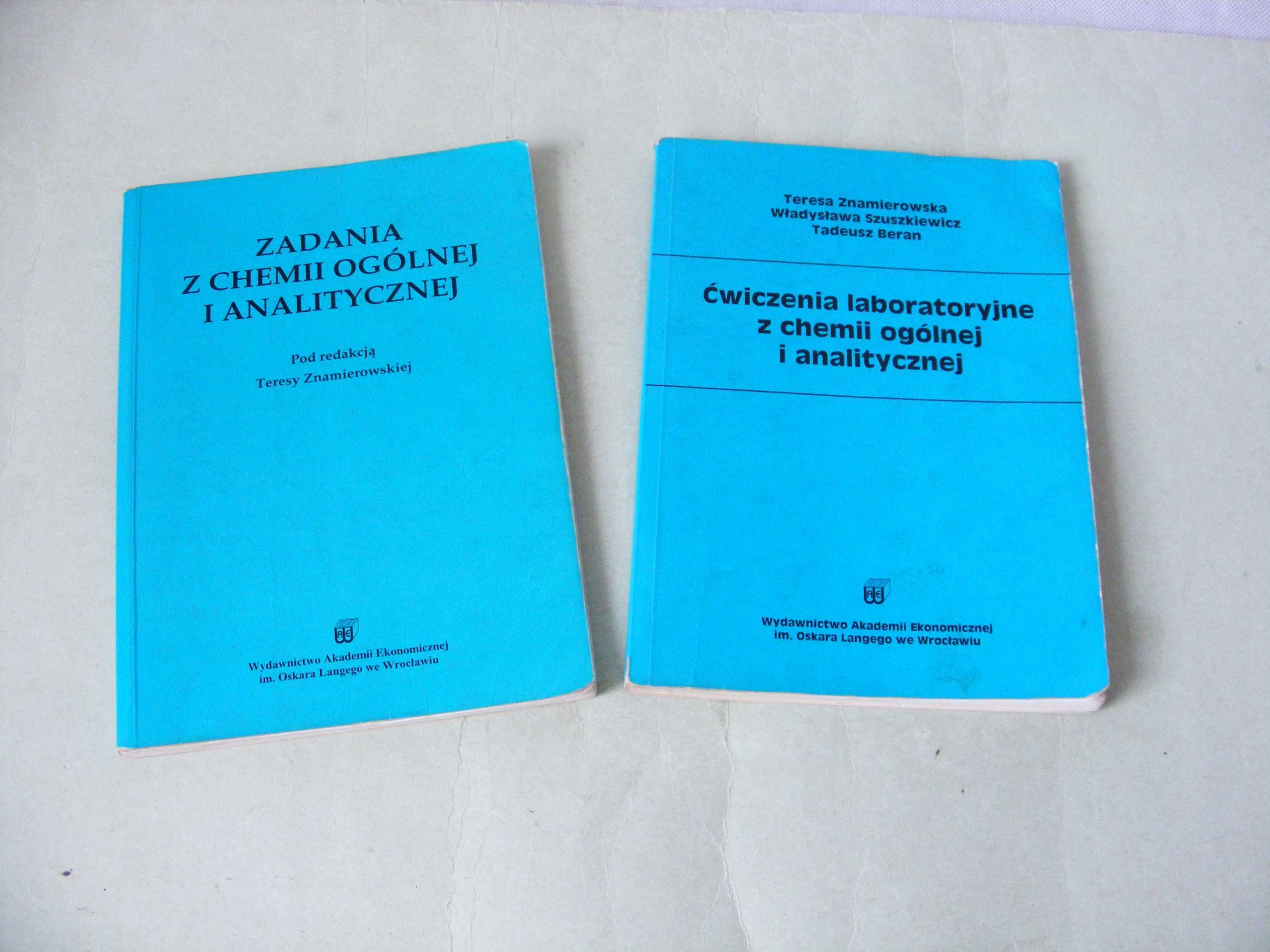 Zadania / ćwiczenia z chemii ogólnej i analitycznej Chemia fizyczna