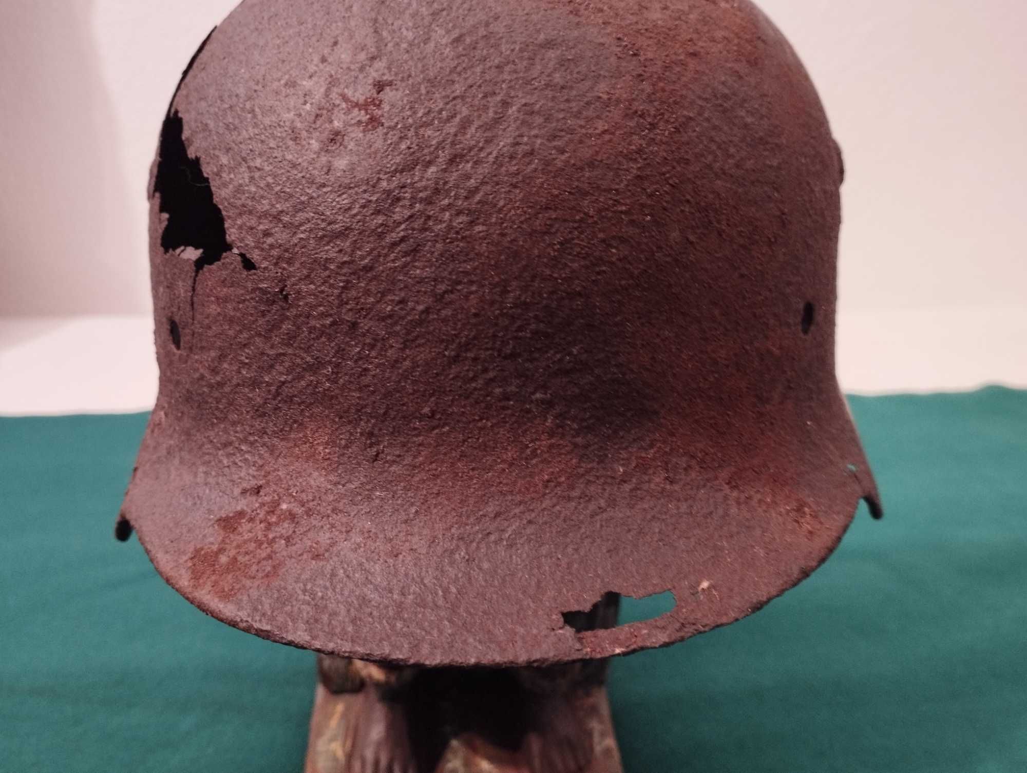 Capacete alemão Wermacht da 2ª Guerra Mundial.