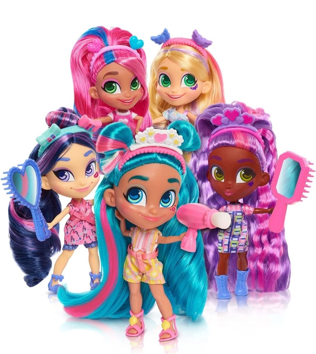 Hairdorables Collectible Doll Color Magic Blow Dry Besties Series 6