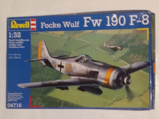Model plastikowy samolotu Focke Wulf 190