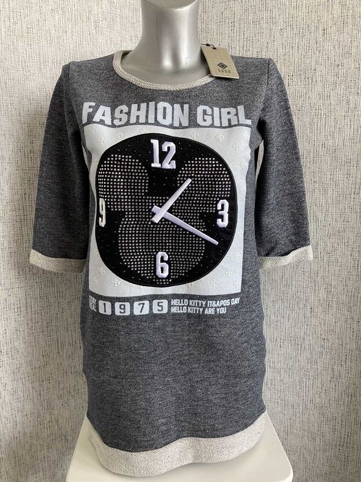 Жіноча сіра сукня на зиму Туреччина 46/48 розмір