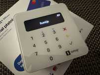 Terminal płatniczy zbliżeniowy sumup air paypass nfc chip