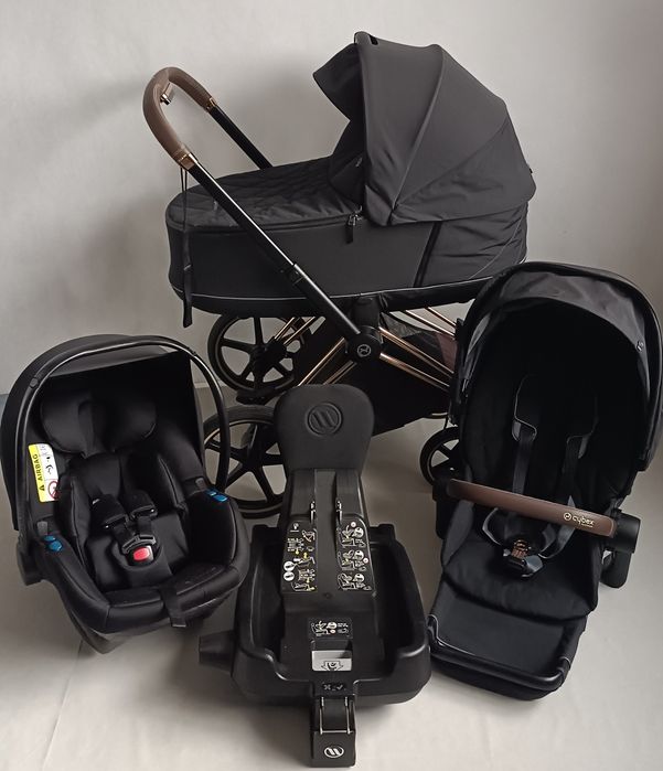 Wózek 4w1 Cybex Priam 2.0/Avionaut Pixel/Baza Avionaut IQ Isofix