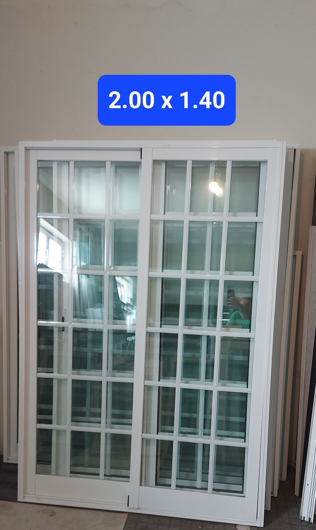 LOTE VARIAS Porta Aluminio/Sacada - Janela Aluminio Vidro Duplo